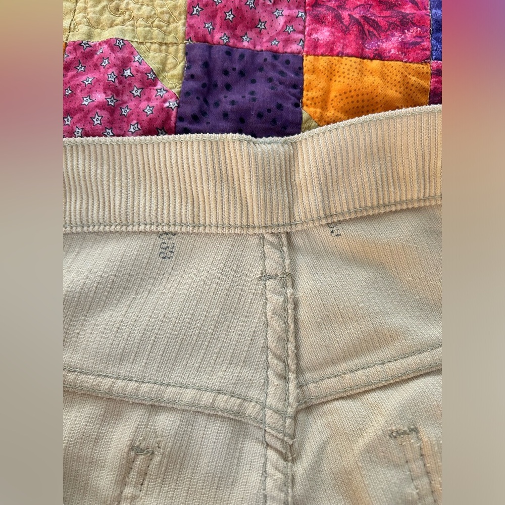 Levi’s Sta-Prest True Vintage 70’s corduroy flare western pants Black tab 28x31 - Picture 4 of 11